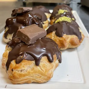 dough desserts, food, donuts