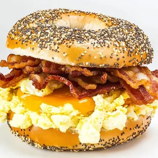 Bacon Lover's Bagel