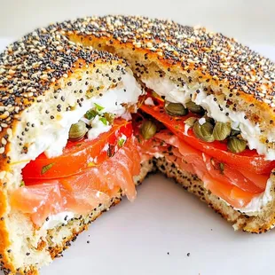 bagel, food, bagels
