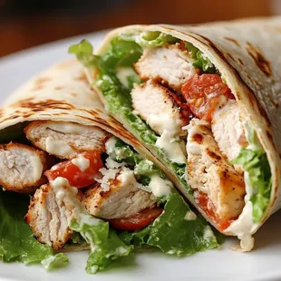 Chicken Caesar wrap