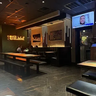 Inside (restaurant only area)