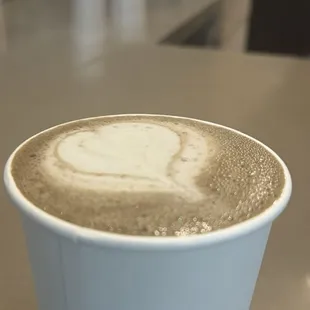 Hojicha latte, like a warm hug!