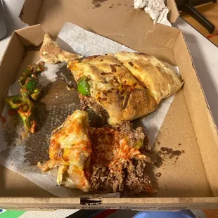 Steak Bomb Calzone