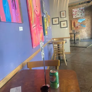 View from a corner seat