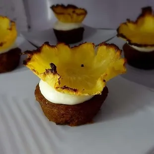 Ginger Pineapple Spice Cupcakes!