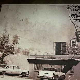 Back in da fifties she mom and dad brought me dere