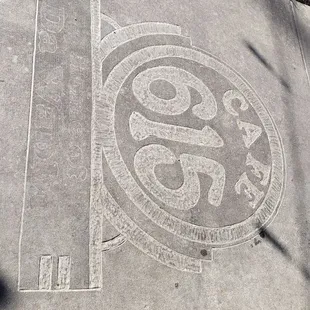 the logo of the restaurant