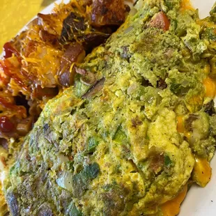 Veggie omelette