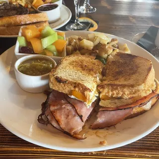 New York Strip and Eggs