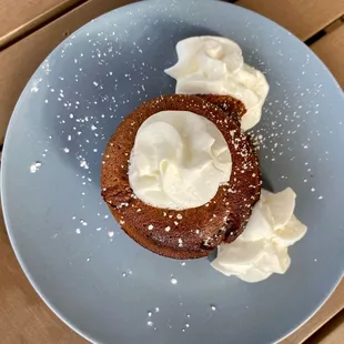 Nutella lava cake - delicious!