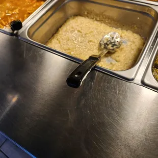 Pongal in the lunch buffet! Chef must be from Southern India.