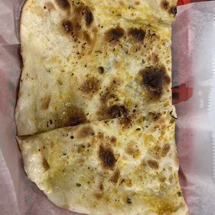 Garlic naan
