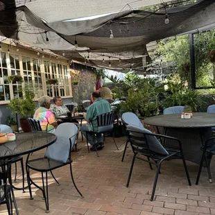 Patio seating