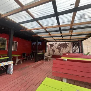Exterior patio
