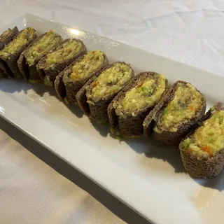 Injera Fish Roll