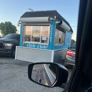 Tiny coffee container