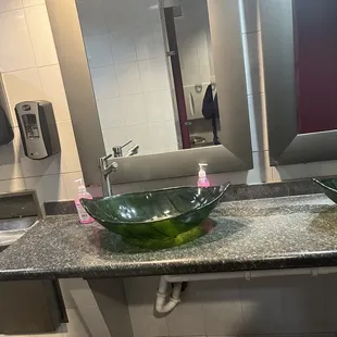 Cool and clean restroom