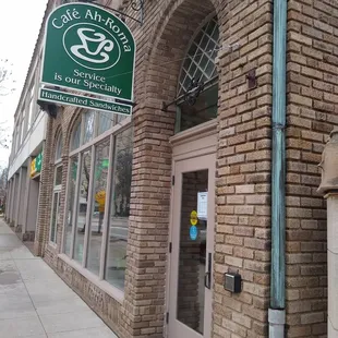 Walked down to a closed for break and early St. Patrick's day sign of abbreviated hours. :-(