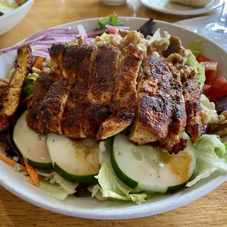 Blackened Chicken Walnut Salad (GF)