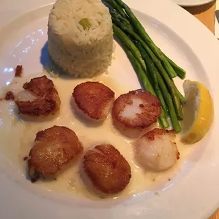 Pan-Seared Scallops