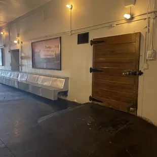 We were told they tried to keep a lot of the original architecture including doors