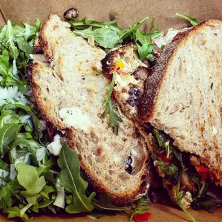 Mixed Mushroom Panini