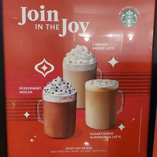 Holiday 2023 Drinks.