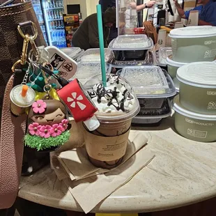 @Cafe Aloha; 1/4/2024.Mahalo to 1 of da Workers there,U made my Original Mocha Drink.My Drink flew out of my hand,&amp; U made me another Drink.