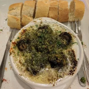 Escargot which I&apos;ve never had !!! Btw