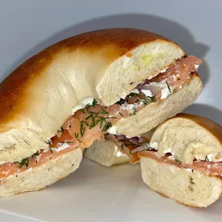 Bagel with Salmon and Cream Cheese