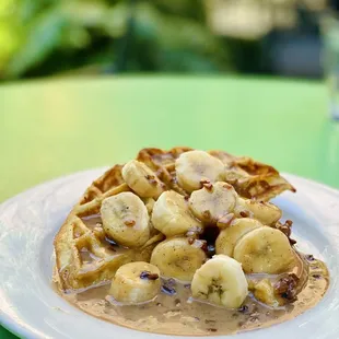 Southern Banana Waffle  @phidingthefam