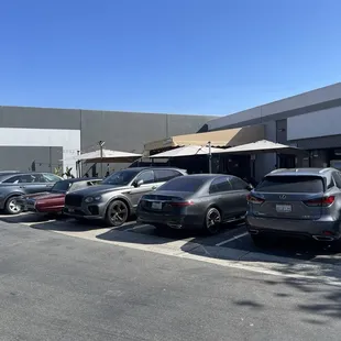 outside, sushi and sashimi