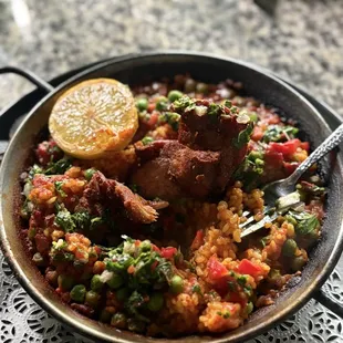 Spicy Chicken Paella