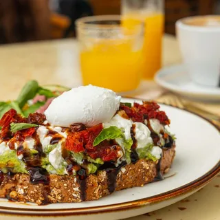 Avocado Burrata Toast-