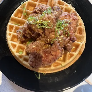 Spicy Chicken & Waffles-