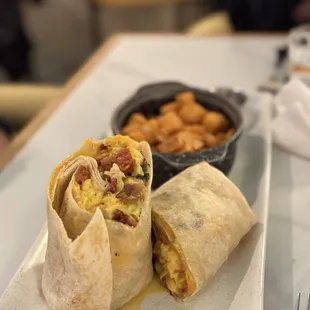 Breakfast burrito