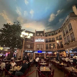 I like the open seating