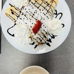 Strawberry Nutella crepe