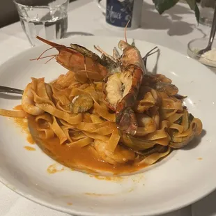 Fettuccine al Frutti di Mare