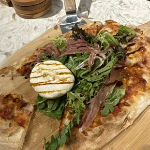 Prosciutto Burrata Pizza