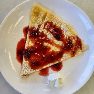 Strawberry Crepe