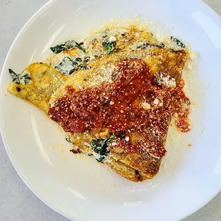 Spinach Ricotta Crepe