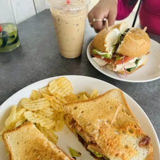 Chicken Buffalo Panini Sandwich