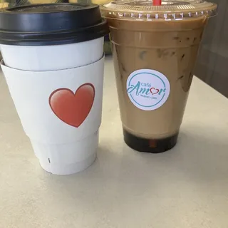 Golden Coconut Latte 16 oz