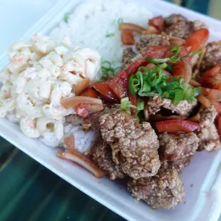 Crispy Pork Plate Special