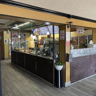 the interior of a restaurant