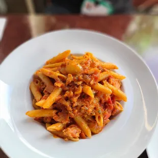 Pennette con Salsiccia