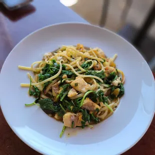 Linguine con Branzino