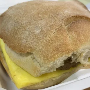 Breakfast Panini Sandwiches