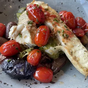 Garlic Halibut